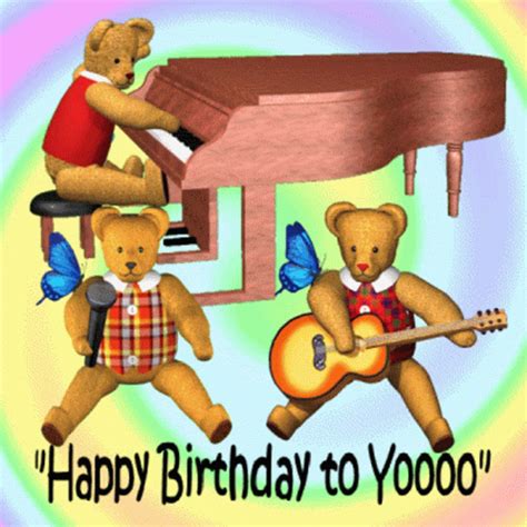 Happy Birthday Music GIFs